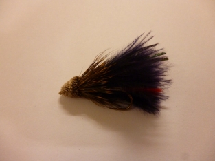 Size 10 Muddler Marabou Black